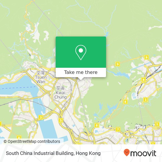 South China Industrial Building map