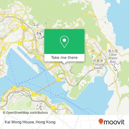 Kai Wong House map