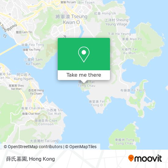 薛氏墓園 map