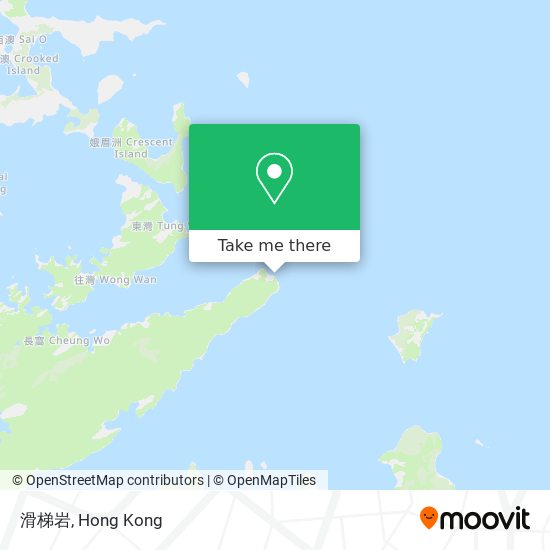 滑梯岩 map