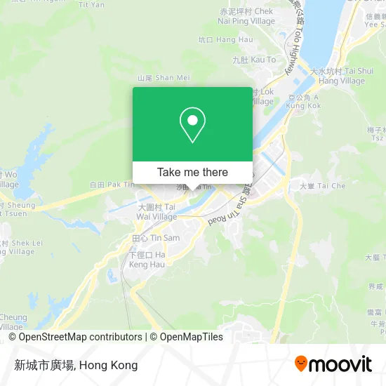 新城市廣場地圖