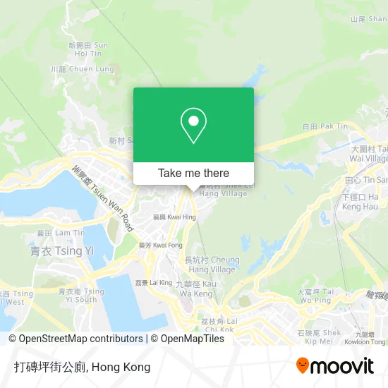 打磚坪街公廁 map