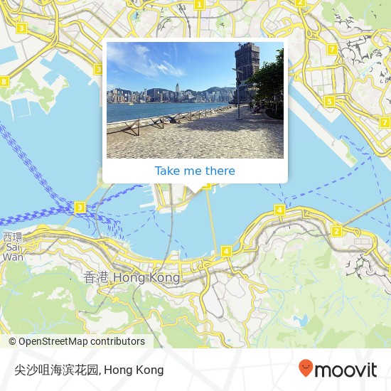 尖沙咀海滨花园 map