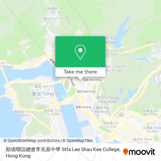 順德聯誼總會李兆基中學 Stfa Lee Shau Kee College map