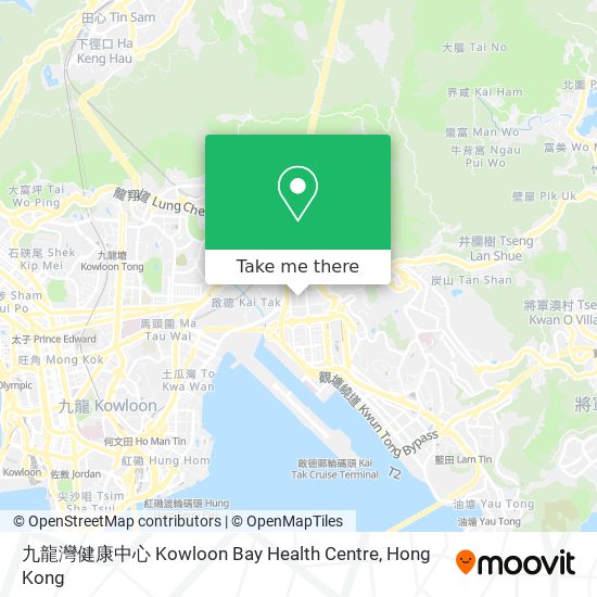 九龍灣健康中心 Kowloon Bay Health Centre map