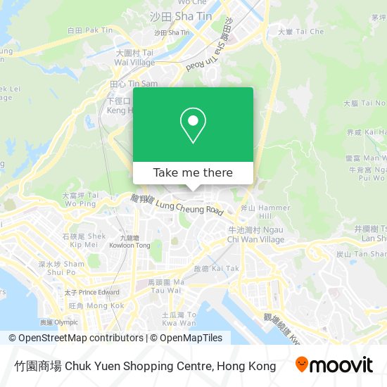 竹園商場 Chuk Yuen Shopping Centre map