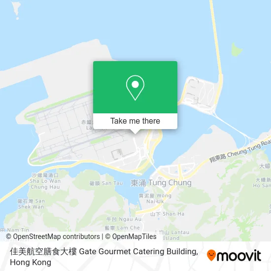 佳美航空膳食大樓 Gate Gourmet Catering Building map