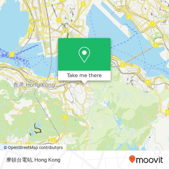 摩頓台電站 map