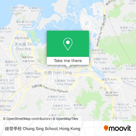 鐘聲學校 Chung Sing School map