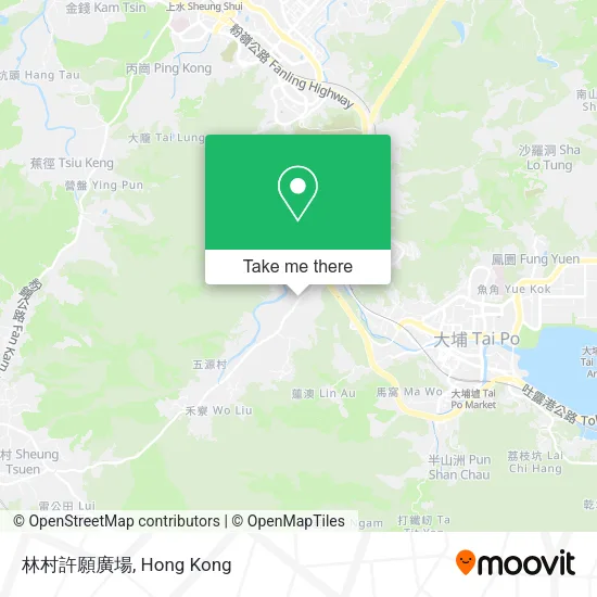 林村許願廣場地圖