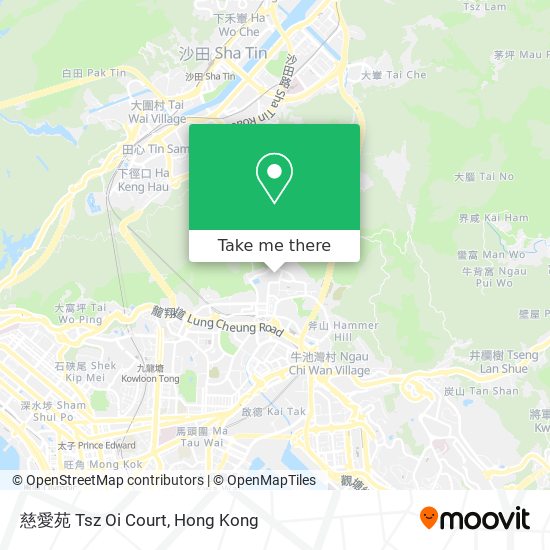 慈愛苑 Tsz Oi Court map