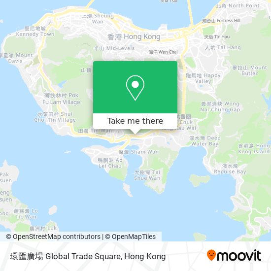 環匯廣場 Global Trade Square map