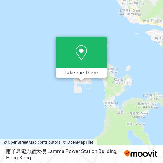 南丫島電力廠大樓 Lamma Power Station Building map