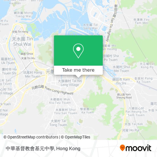 中華基督教會基元中學 map