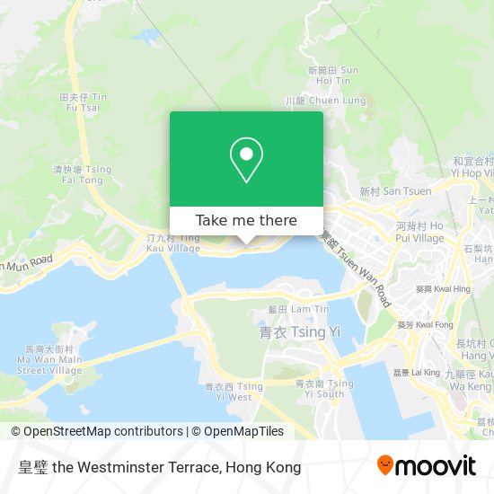 皇璧 the Westminster Terrace map