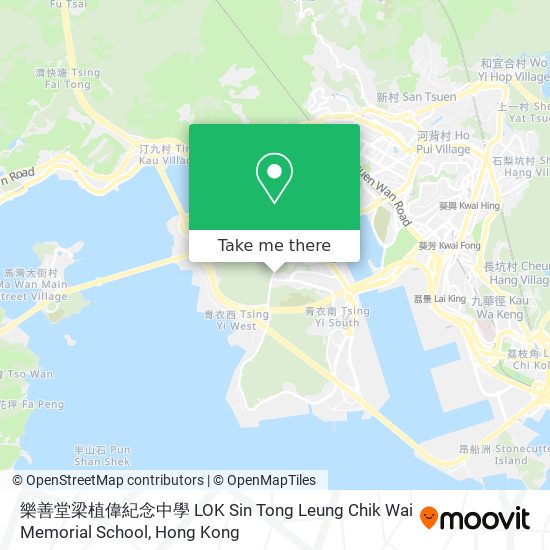 樂善堂梁植偉紀念中學 LOK Sin Tong Leung Chik Wai Memorial School地圖