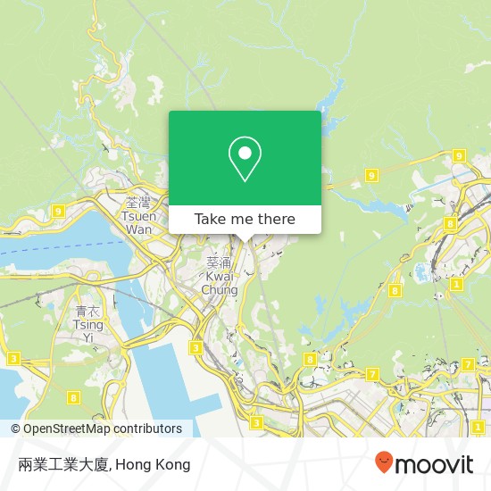 兩業工業大廈 map