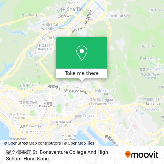 聖文德書院 St. Bonaventure College And High School map