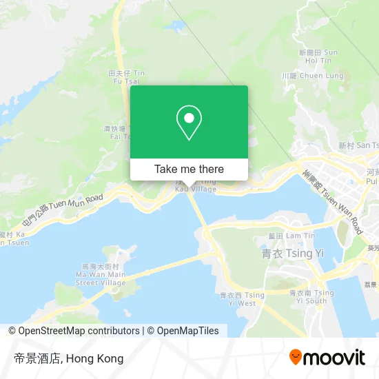 帝景酒店 map