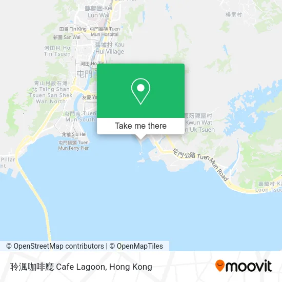 聆渢咖啡廳 Cafe Lagoon地圖