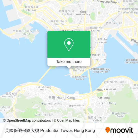 英國保誠保險大樓 Prudential Tower map