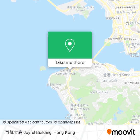 再輝大廈 Joyful Building map