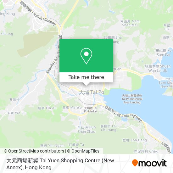 大元商場新翼 Tai Yuen Shopping Centre (New Annex) map