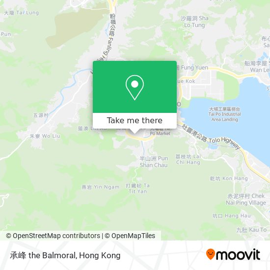 承峰 the Balmoral map