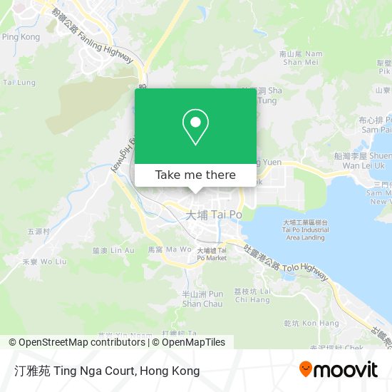 汀雅苑 Ting Nga Court map