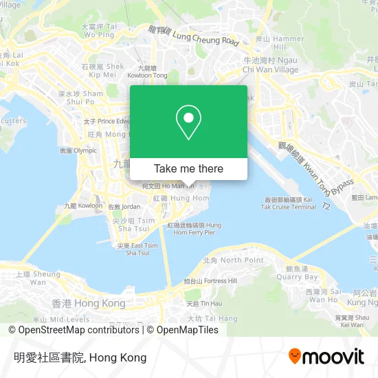 明愛社區書院地圖