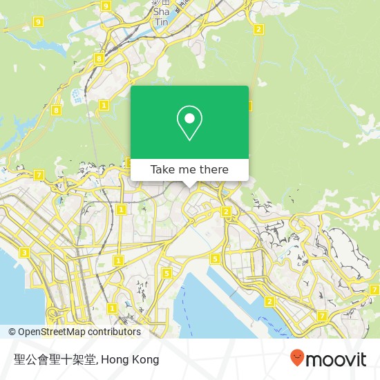 聖公會聖十架堂 map