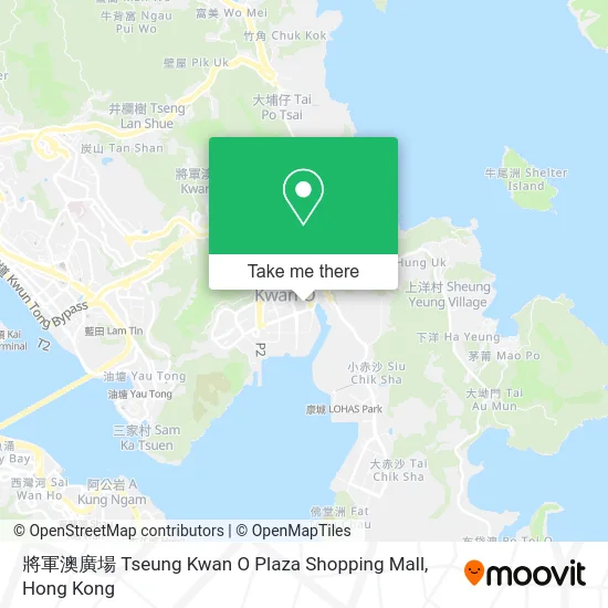 將軍澳廣場 Tseung Kwan O Plaza Shopping Mall map