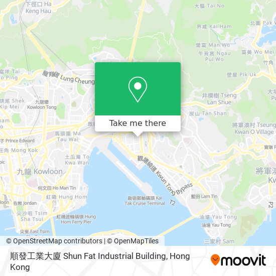 順發工業大廈 Shun Fat Industrial Building map