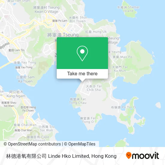 林德港氧有限公司 Linde Hko Limited地圖