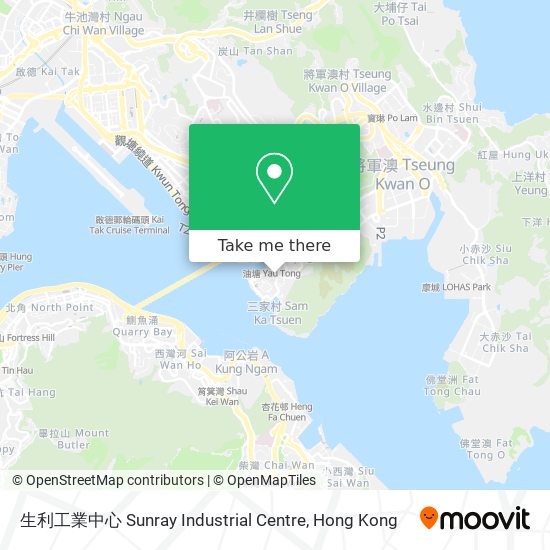 生利工業中心 Sunray Industrial Centre地圖
