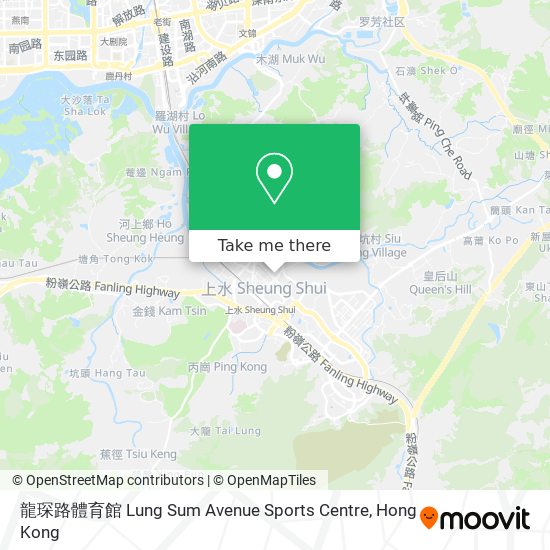 龍琛路體育館 Lung Sum Avenue Sports Centre地圖