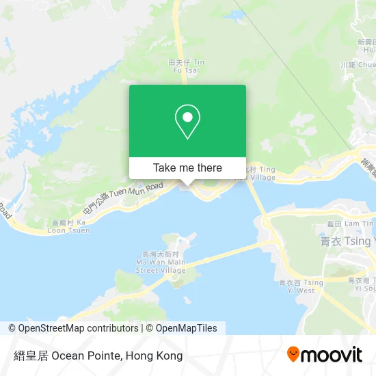 縉皇居 Ocean Pointe map