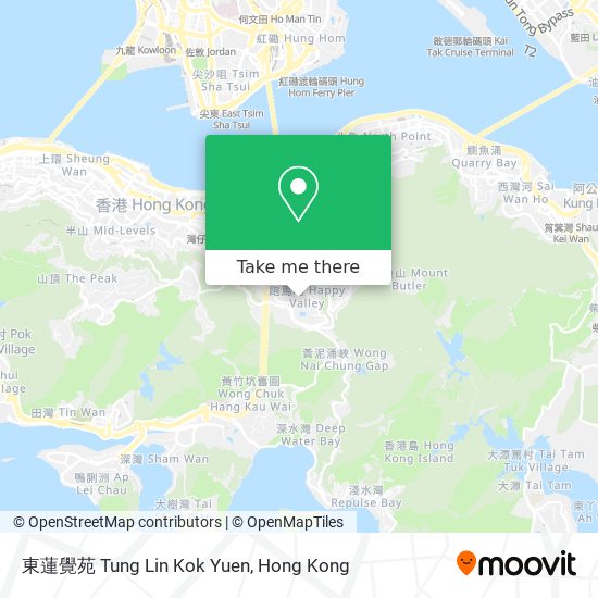 東蓮覺苑 Tung Lin Kok Yuen地圖
