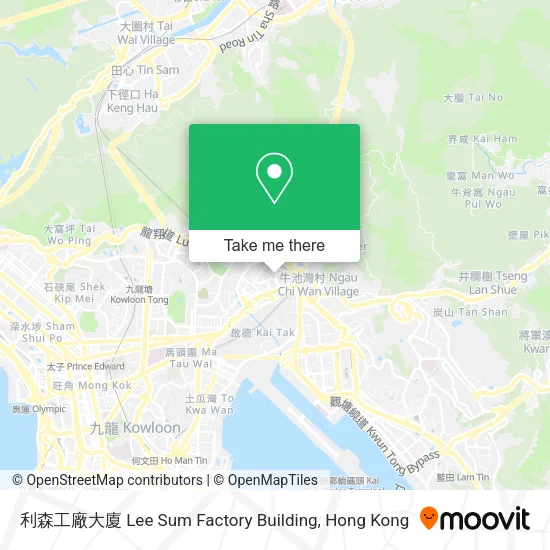 利森工廠大廈 Lee Sum Factory Building地圖