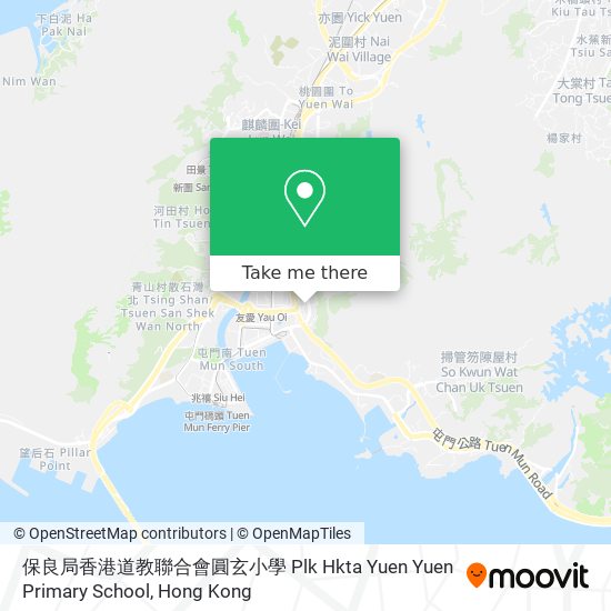 保良局香港道教聯合會圓玄小學 Plk Hkta Yuen Yuen Primary School map