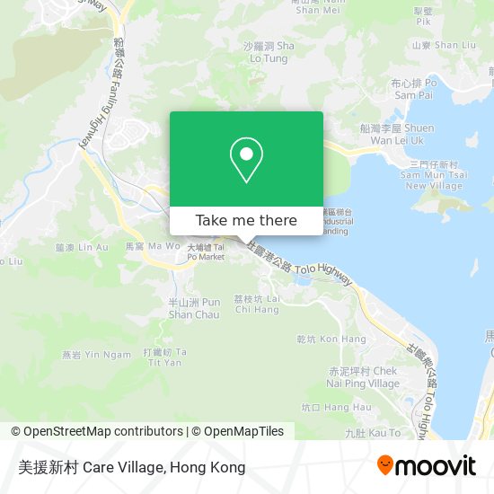 美援新村 Care Village map