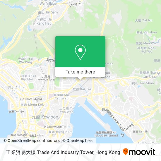 工業貿易大樓 Trade And Industry Tower map