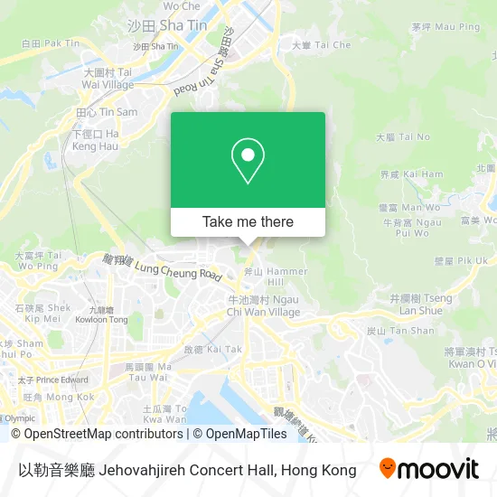 以勒音樂廳 Jehovahjireh Concert Hall map