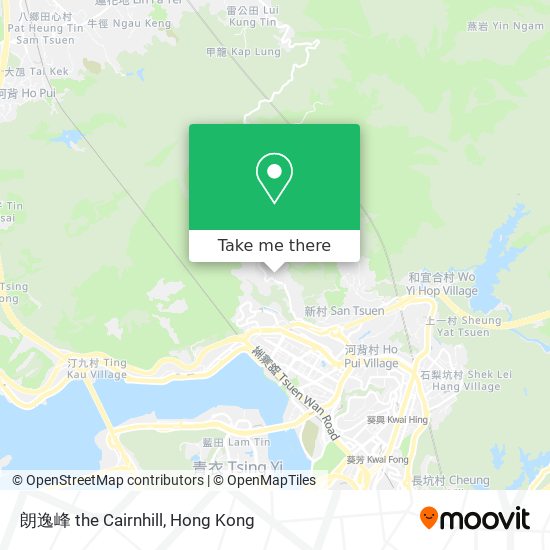 朗逸峰 the Cairnhill map