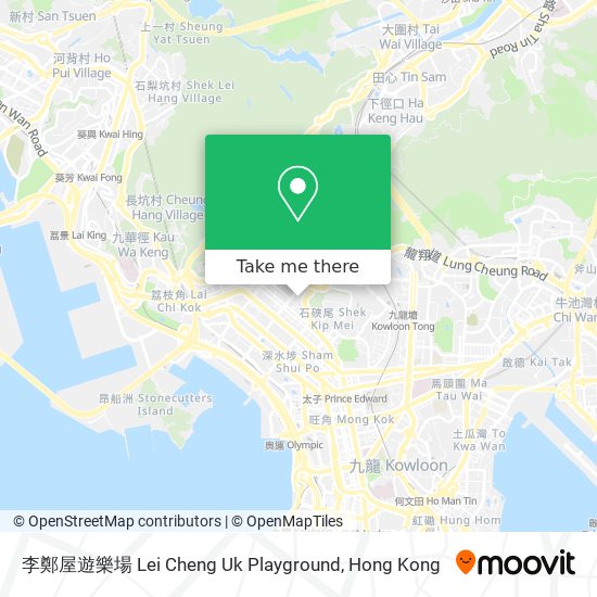 李鄭屋遊樂場 Lei Cheng Uk Playground map