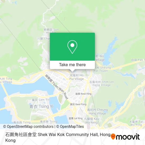 石圍角社區會堂 Shek Wai Kok Community Hall map