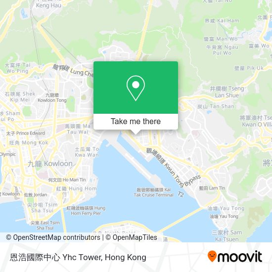 恩浩國際中心 Yhc Tower map