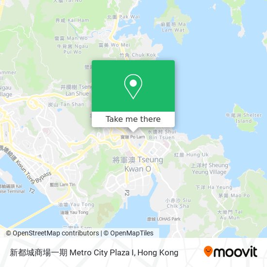 新都城商場一期 Metro City Plaza I map