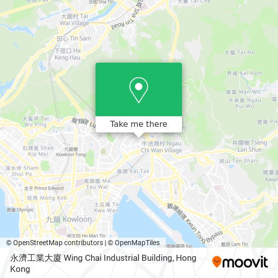 永濟工業大廈 Wing Chai Industrial Building map