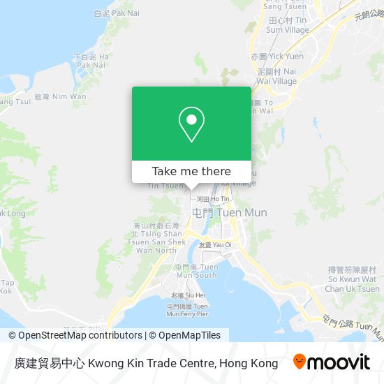 廣建貿易中心 Kwong Kin Trade Centre map